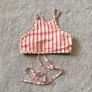 Cupshe High Neck Swim Top